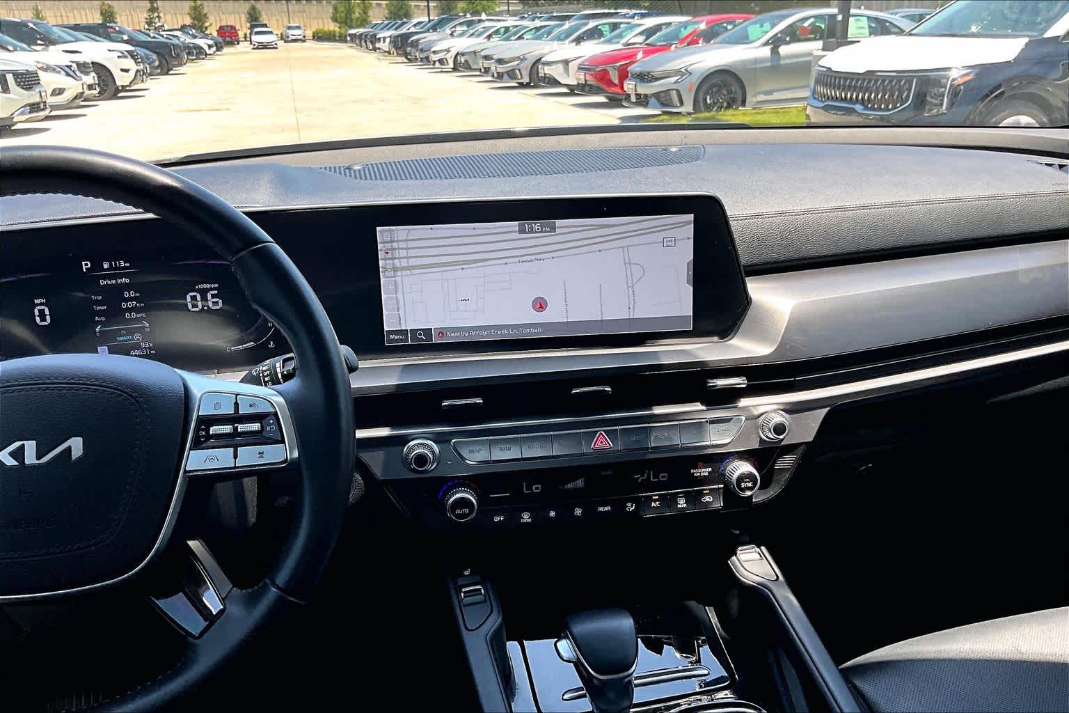 2024 Kia Telluride S Midnight Lake Blue at Beck & Masten Kia