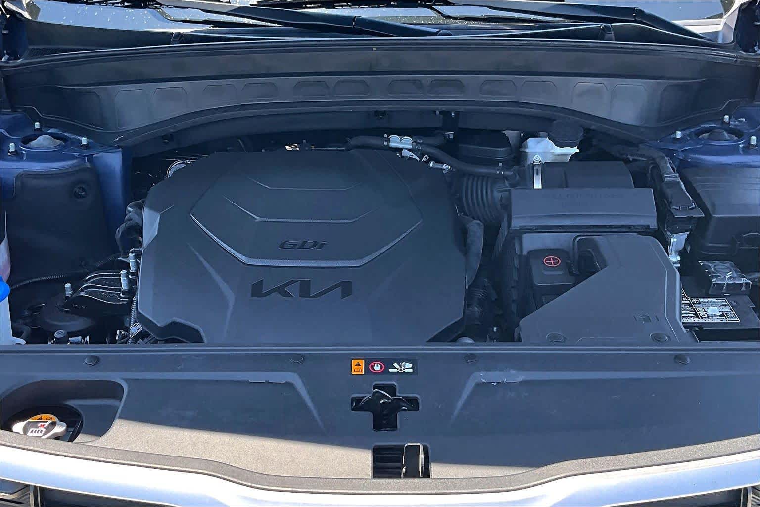 2024 Kia Telluride S Midnight Lake Blue at Beck & Masten Kia
