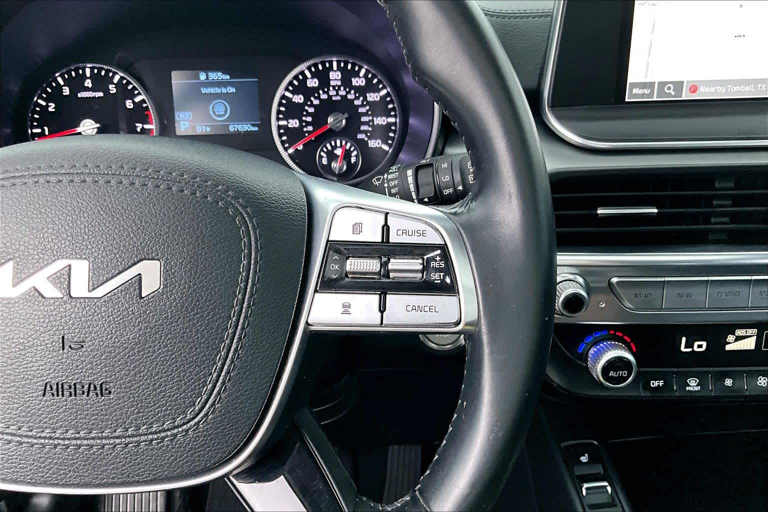 2022 Kia Telluride S Ebony Black at Beck & Masten Kia