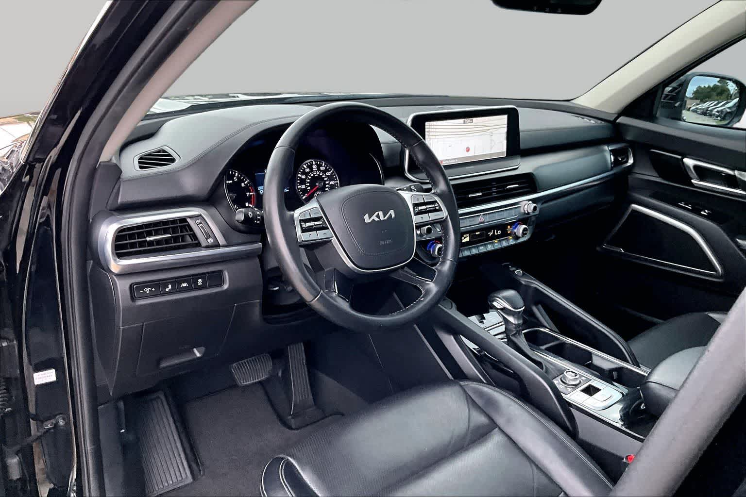 2022 Kia Telluride S Ebony Black at Beck & Masten Kia
