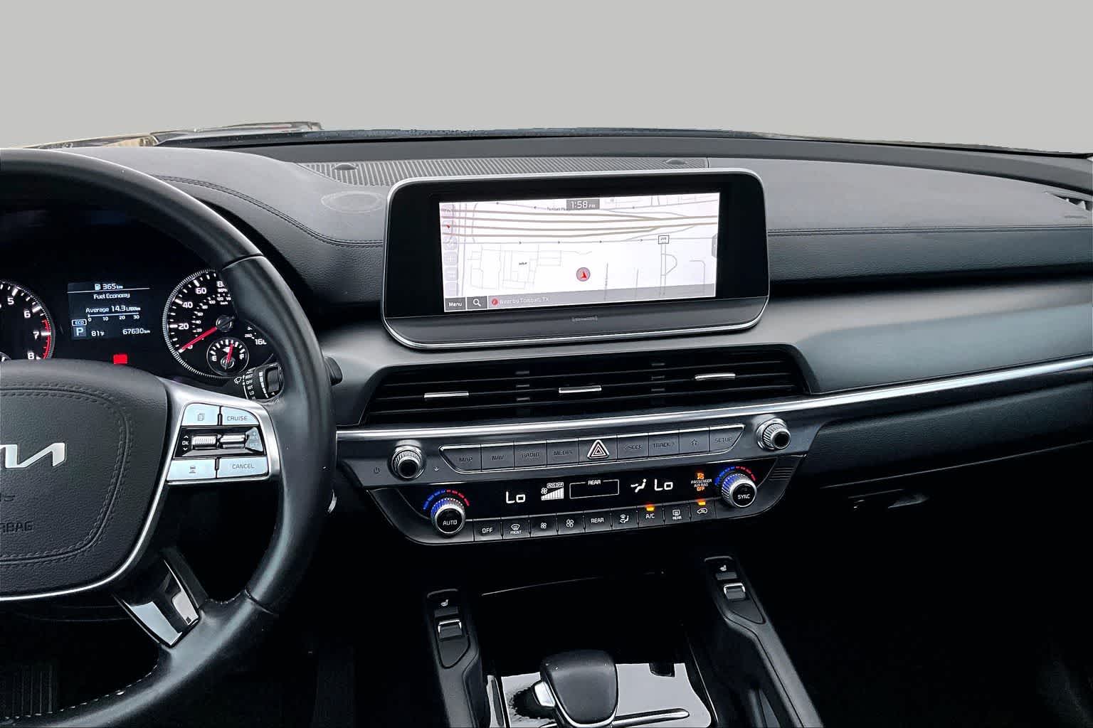 2022 Kia Telluride S Ebony Black at Beck & Masten Kia