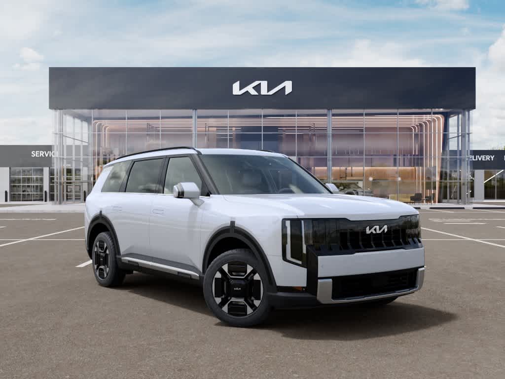 2027 Kia Telluride Hybrid EX GLACIAL/WHITE P at Friendly Ford Crosby
