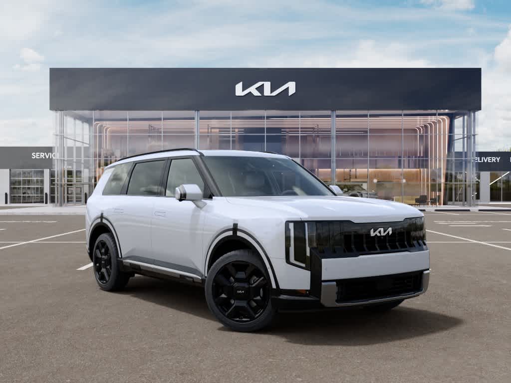 2027 Kia Telluride SX Glacial White Pearl at Westside Kia