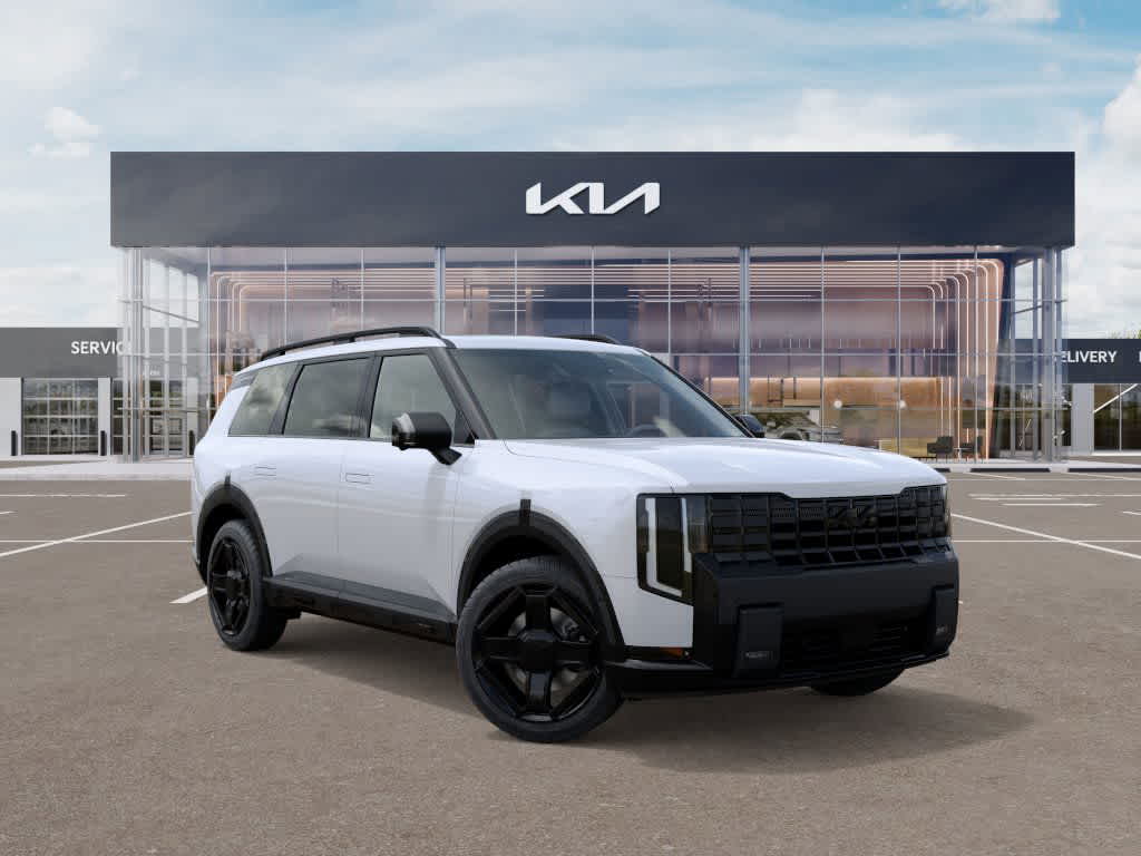 2027 Kia Telluride X-Line SX Glacial White Pearl at Westside Kia