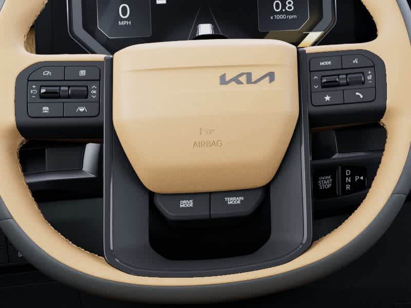 2027 Kia Telluride Hybrid X-Line SX Glacial White Pearl at Beck & Masten Kia