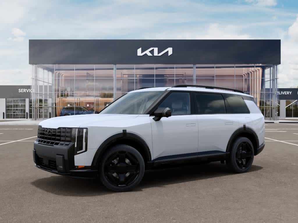 2027 Kia Telluride Hybrid X-Line SX-Prestige Glacial White Pearl at Westside Kia
