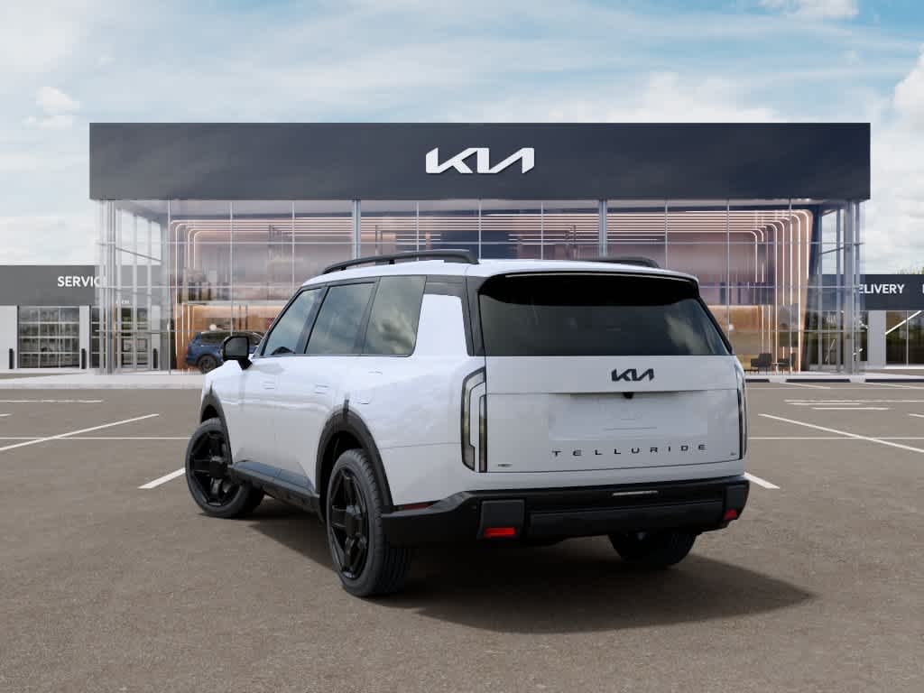 2027 Kia Telluride Hybrid X-Line SX-Prestige Glacial White Pearl at Westside Kia