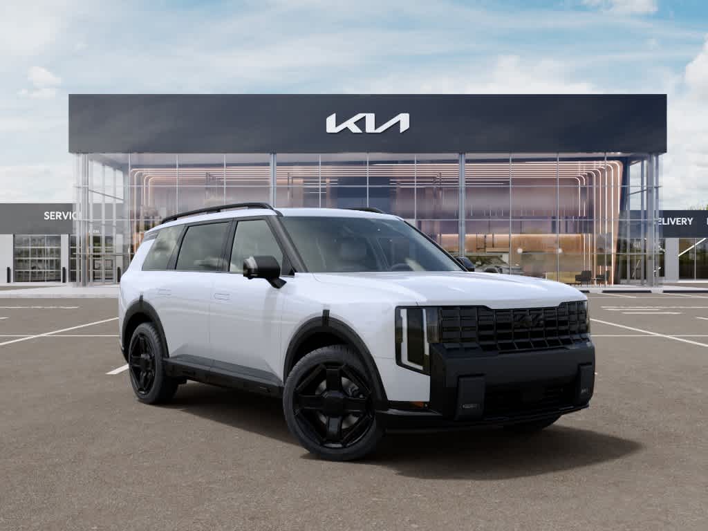 2027 Kia Telluride Hybrid X-Line SX-Prestige Glacial White Pearl at Westside Kia