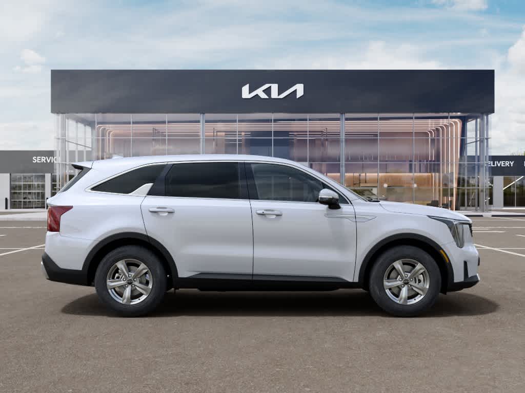 2026 Kia Sorento LX Glacial White Pearl at Beck & Masten Kia
