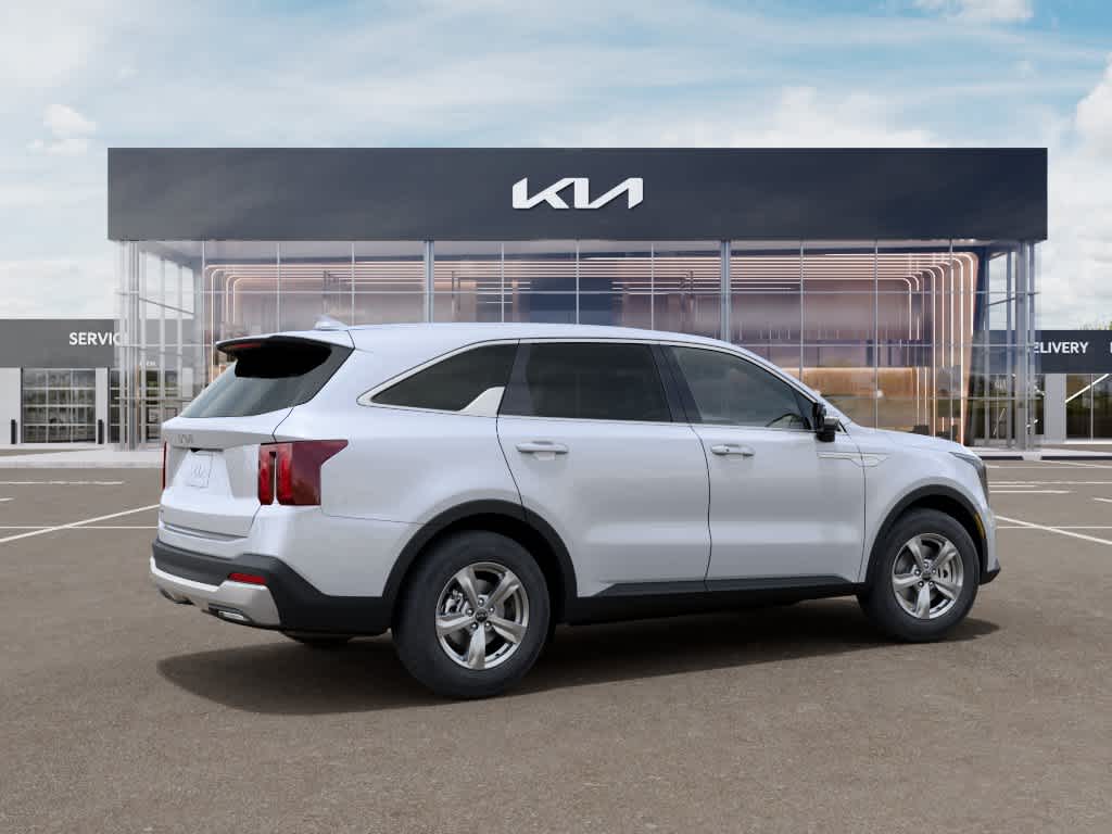 2026 Kia Sorento LX Glacial White Pearl at Beck & Masten Kia