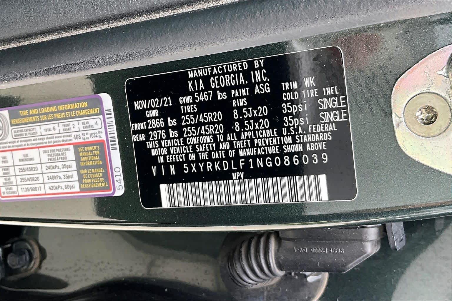 2022 Kia Sorento X-Line SX Prestige Aruba Green at Westside Kia