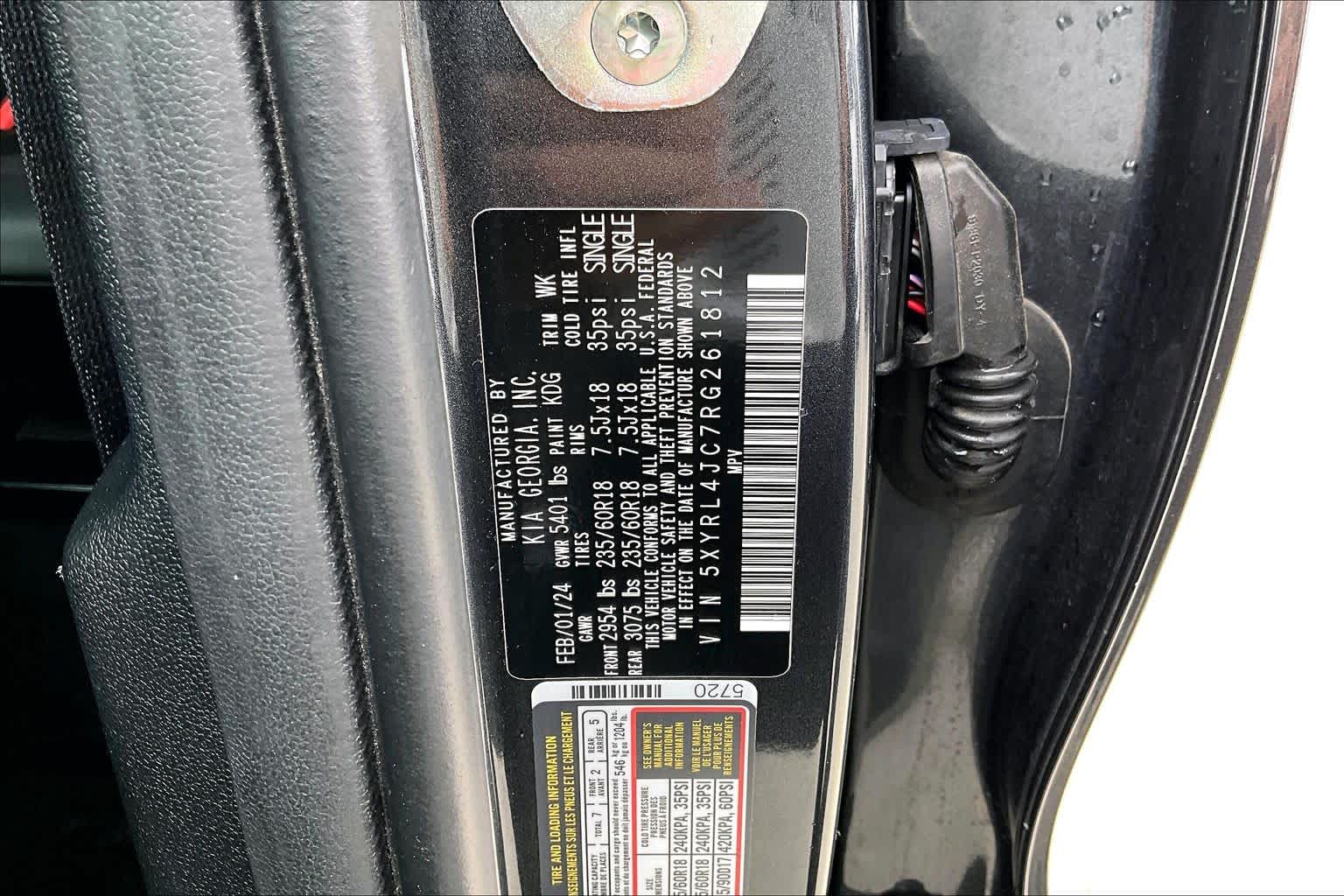 2024 Kia Sorento S Gravity Grey at Westside Kia