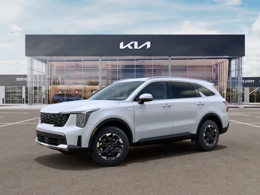 2026 Kia Sorento S Glacial White Pearl at Westside Kia