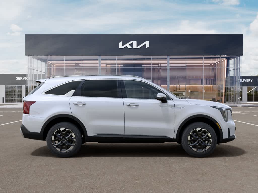 2026 Kia Sorento S Glacial White Pearl at Westside Kia