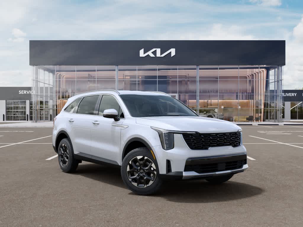 2026 Kia Sorento S Glacial White Pearl at Beck & Masten Kia
