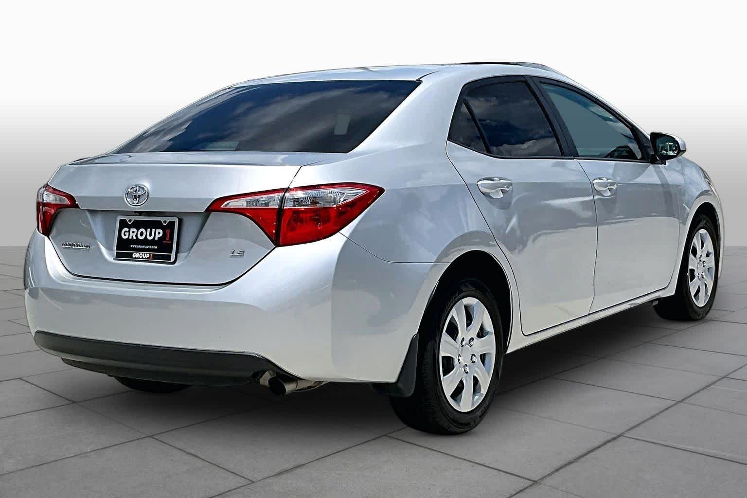 2016 Toyota Corolla LE Classic Silver Metallic at AutoNation USA Houston