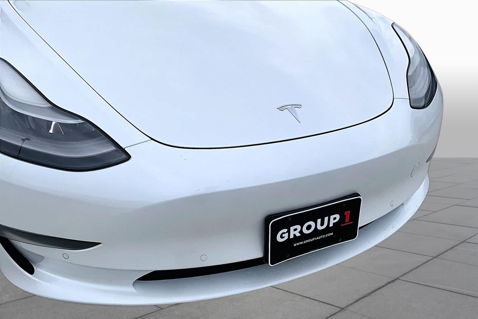 2021 Tesla Model 3 Standard Range Plus Pearl White Multi-Coat at Westside Kia