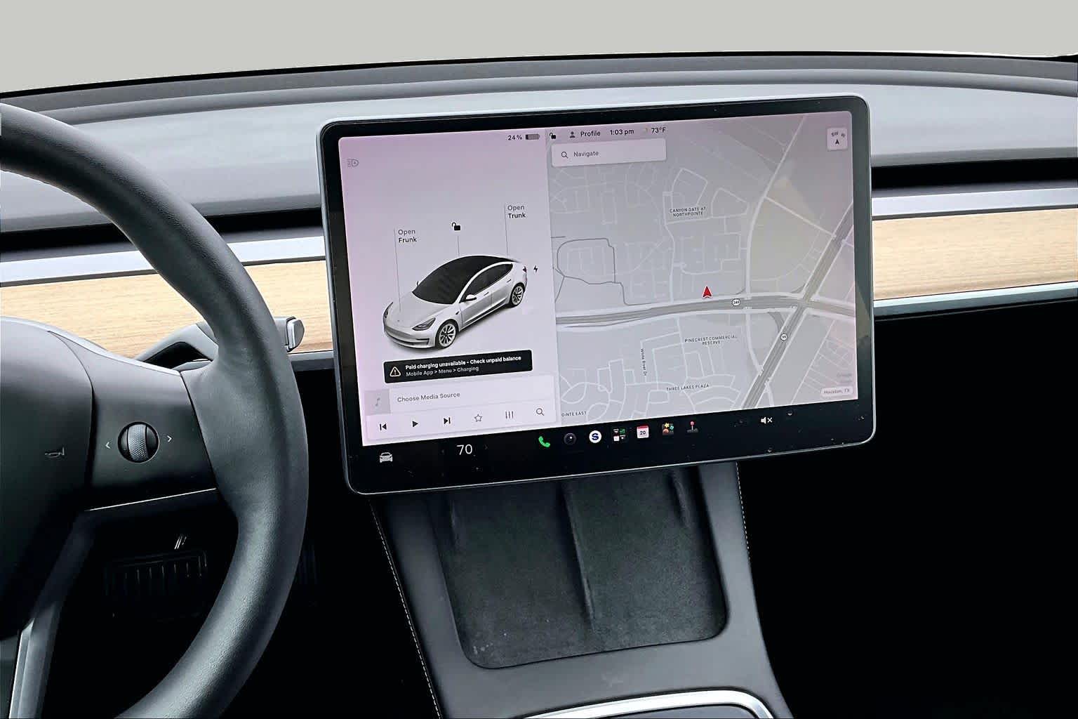 2021 Tesla Model 3 Standard Range Plus Pearl White Multi-Coat at Westside Kia