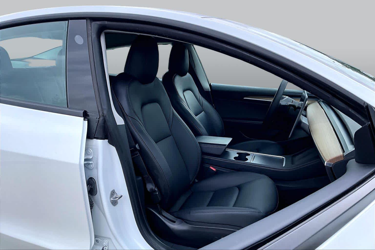 2021 Tesla Model 3 Standard Range Plus Pearl White Multi-Coat at Westside Kia