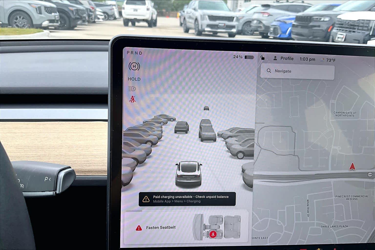 2021 Tesla Model 3 Standard Range Plus Pearl White Multi-Coat at Westside Kia