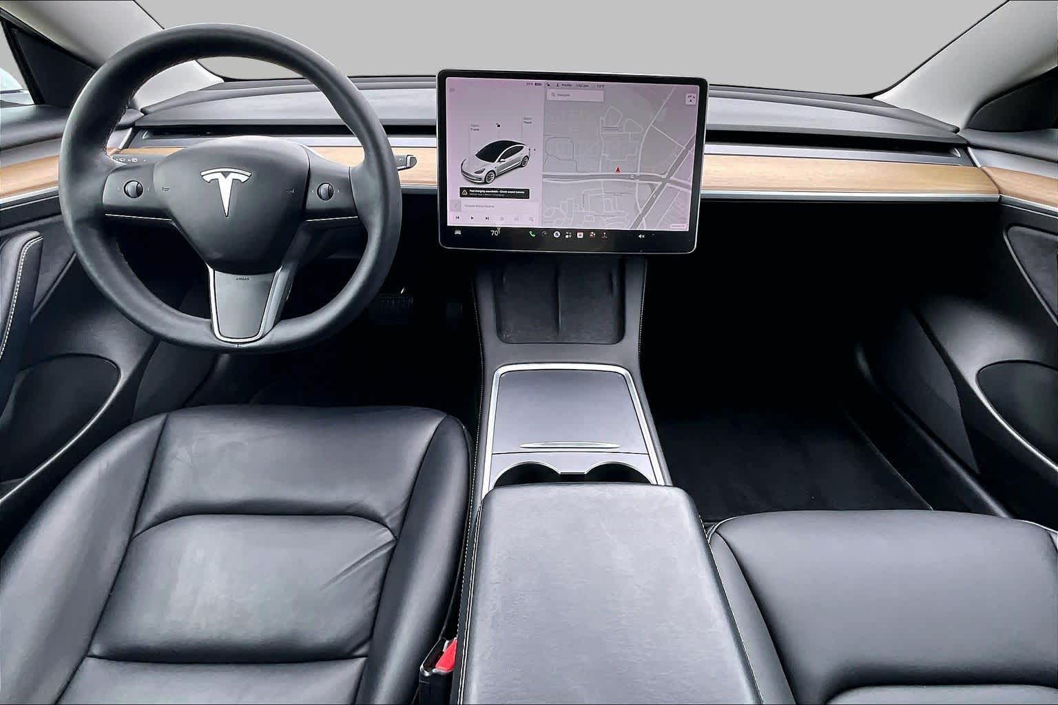 2021 Tesla Model 3 Standard Range Plus Pearl White Multi-Coat at Westside Kia