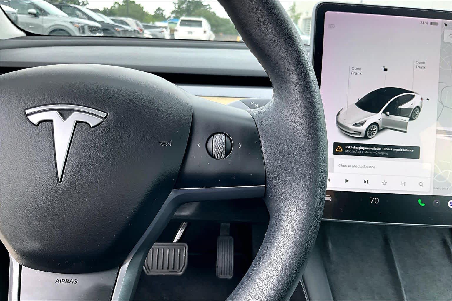 2021 Tesla Model 3 Standard Range Plus Pearl White Multi-Coat at Westside Kia