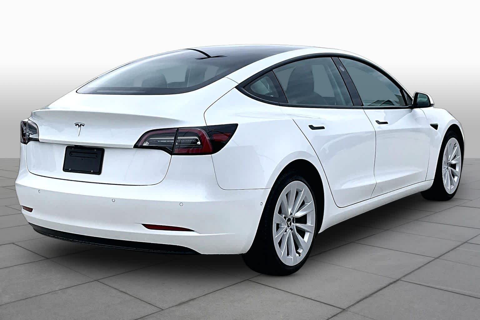 2021 Tesla Model 3 Standard Range Plus Pearl White Multi-Coat at Westside Kia