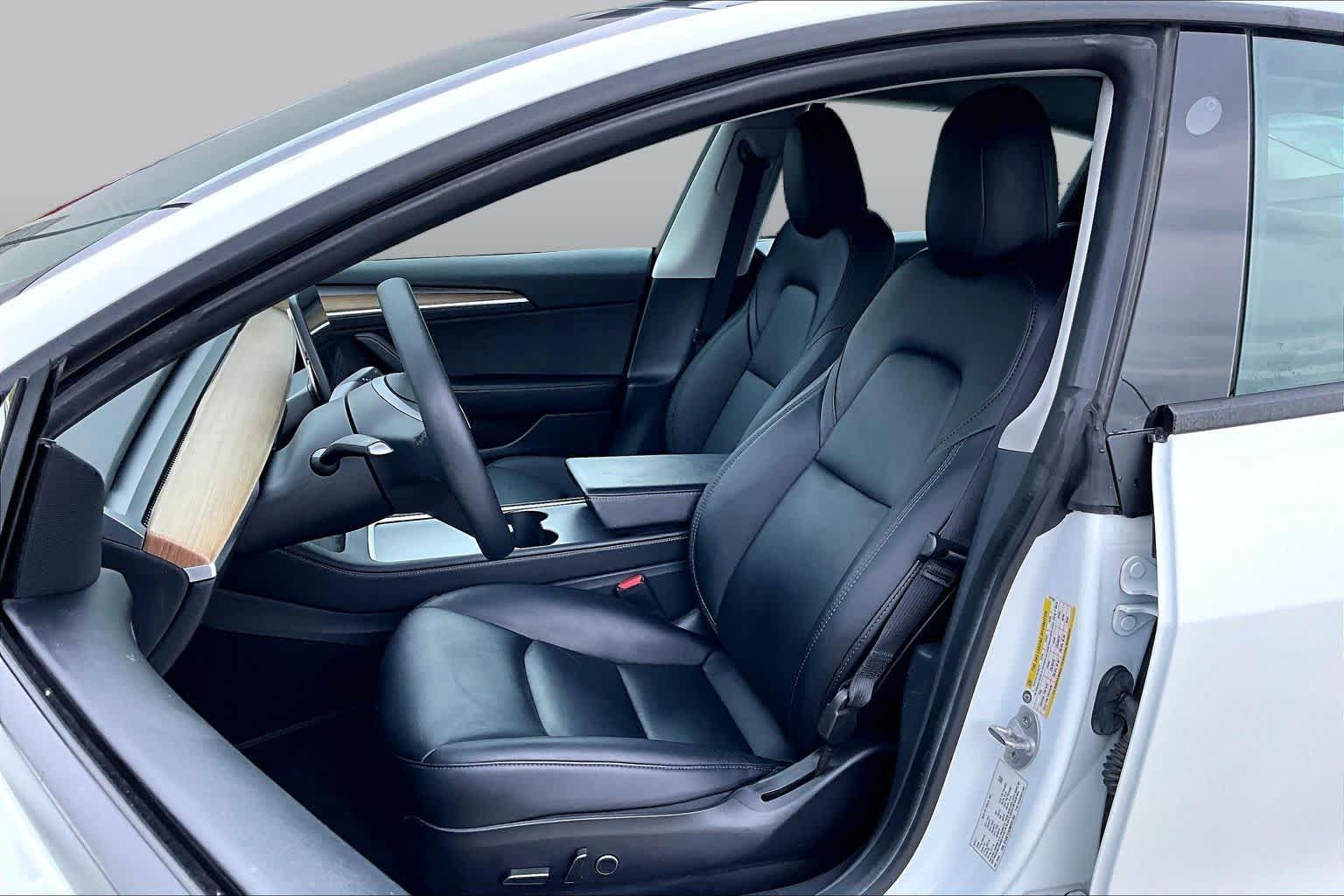 2021 Tesla Model 3 Standard Range Plus Pearl White Multi-Coat at Westside Kia
