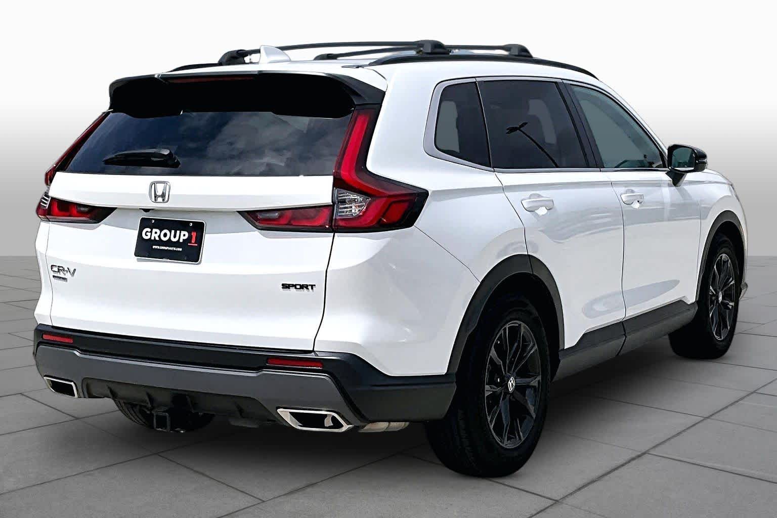 2024 Honda CR-V Hybrid Sport Platinum White Pearl at Texan GMC Buick