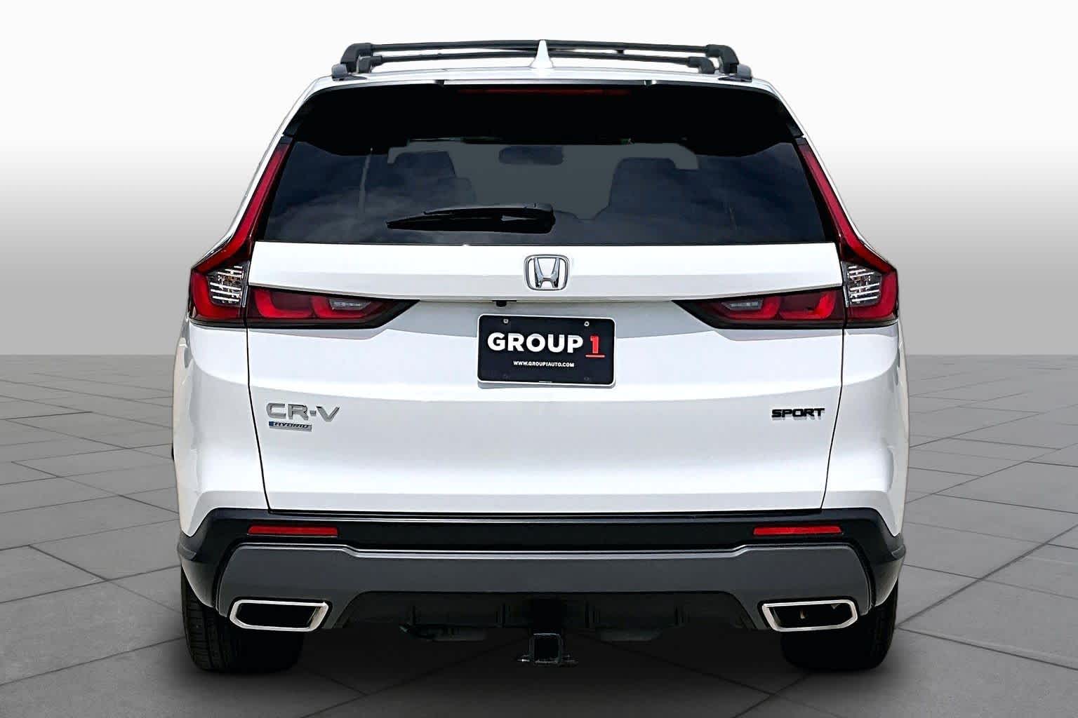 2024 Honda CR-V Hybrid Sport Platinum White Pearl at Texan GMC Buick