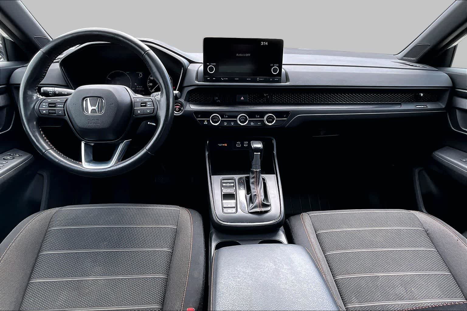2024 Honda CR-V Hybrid Sport Platinum White Pearl at Texan GMC Buick