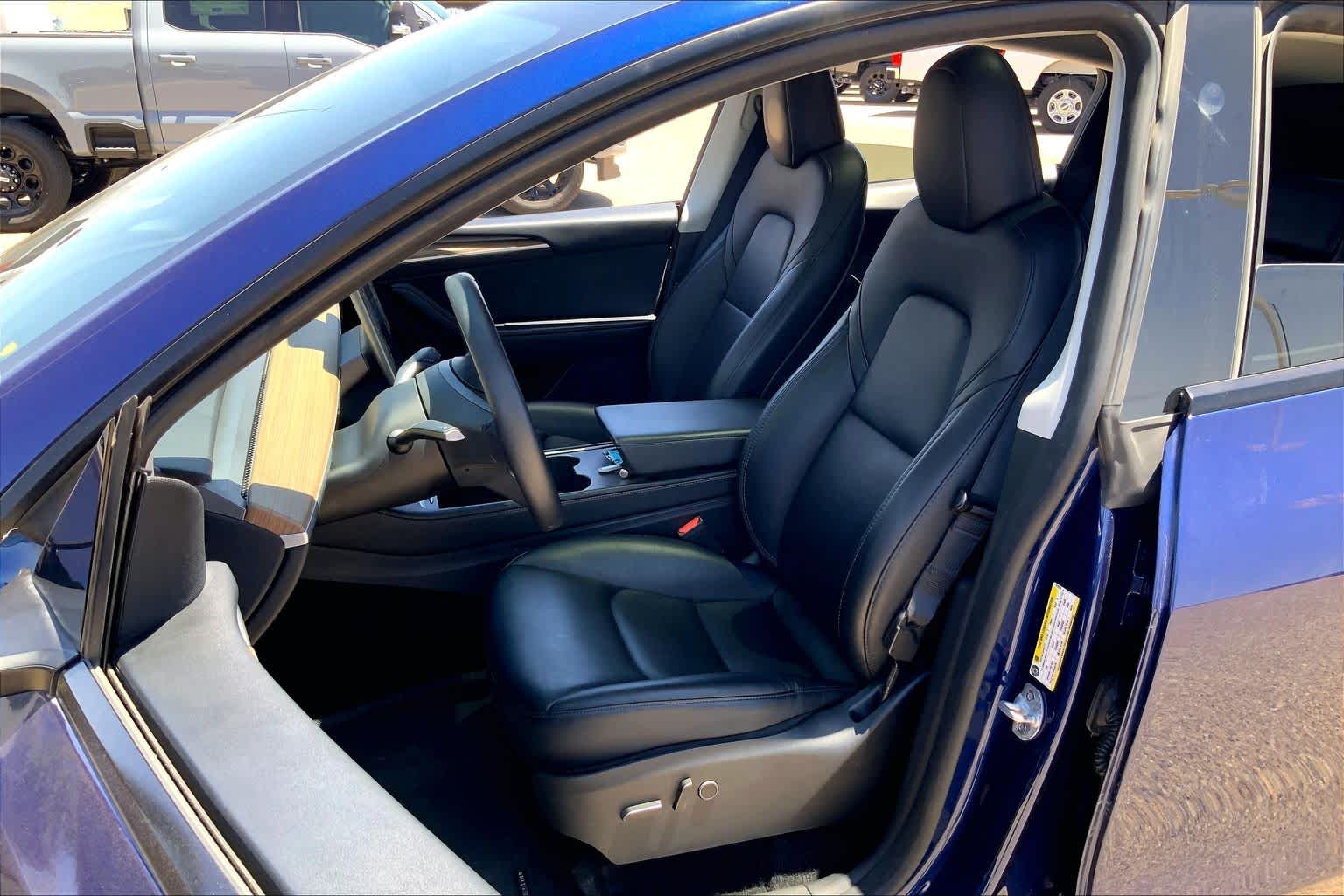 2023 Tesla Model Y Long Range Deep Blue Metallic at Mac Haik Ford