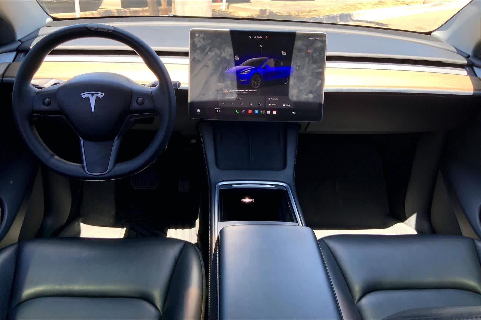 2023 Tesla Model Y Long Range Deep Blue Metallic at Mac Haik Ford