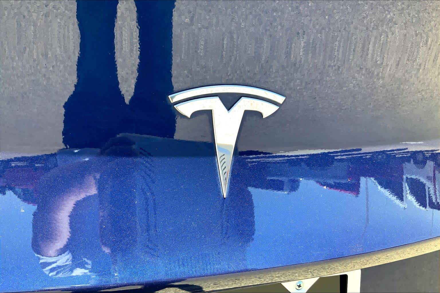 2023 Tesla Model Y Long Range Deep Blue Metallic at Mac Haik Ford