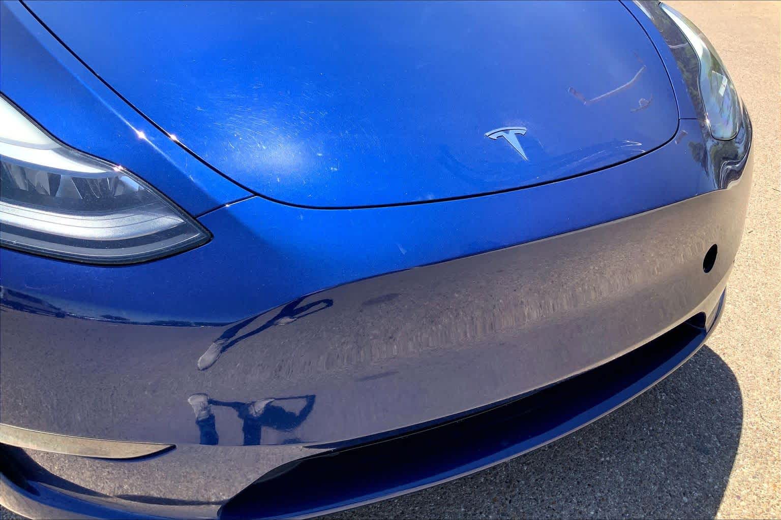 2023 Tesla Model Y Long Range Deep Blue Metallic at Mac Haik Ford