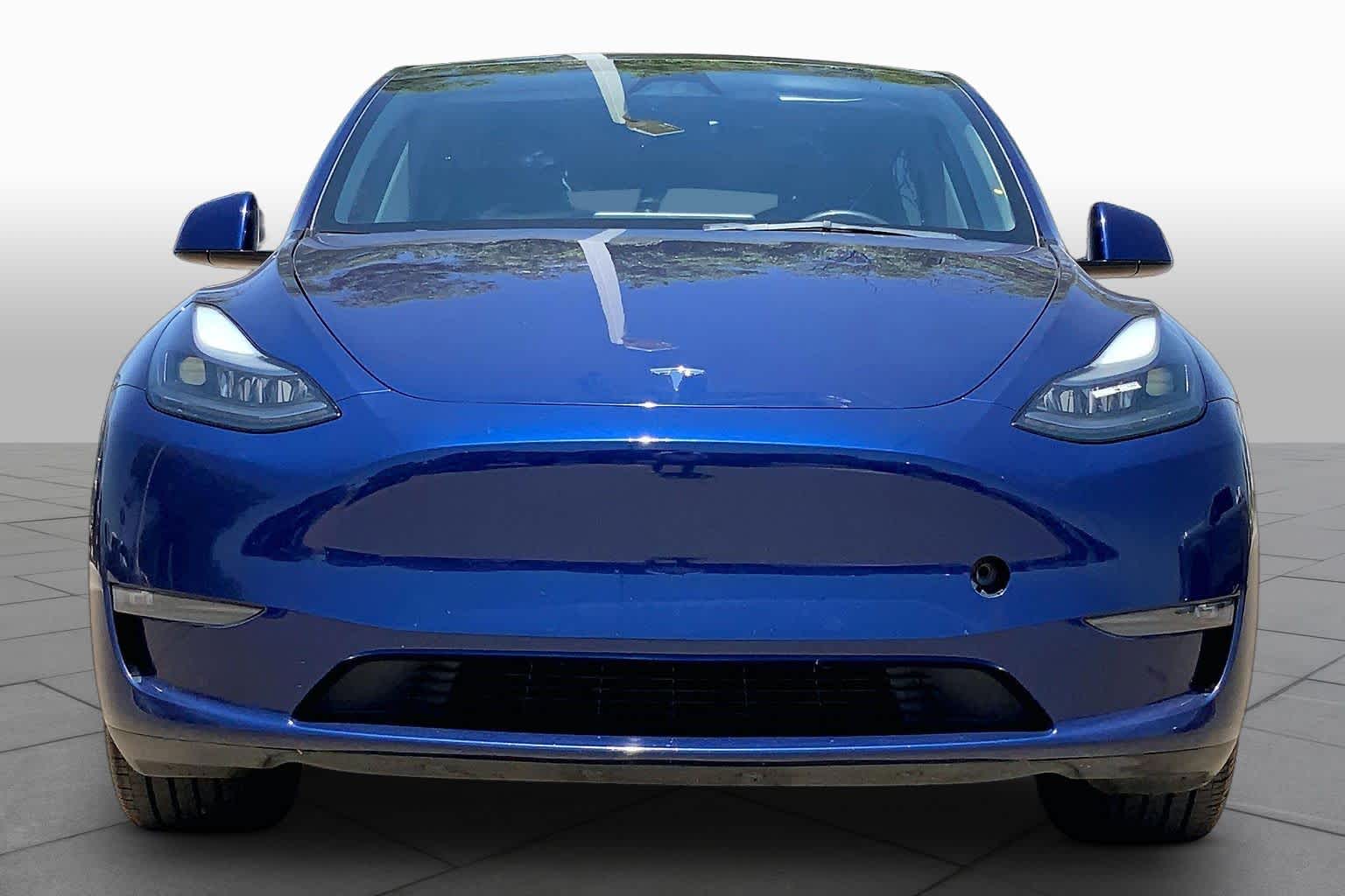 2023 Tesla Model Y Long Range Deep Blue Metallic at Mac Haik Ford