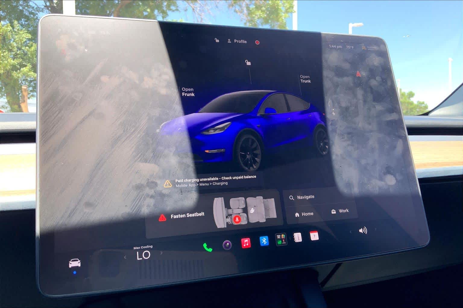 2023 Tesla Model Y Long Range Deep Blue Metallic at Mac Haik Ford