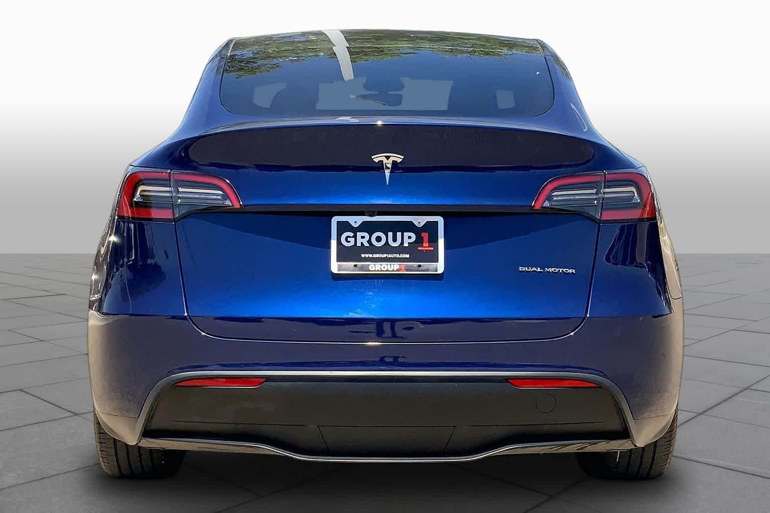 2023 Tesla Model Y Long Range Deep Blue Metallic at Mac Haik Ford