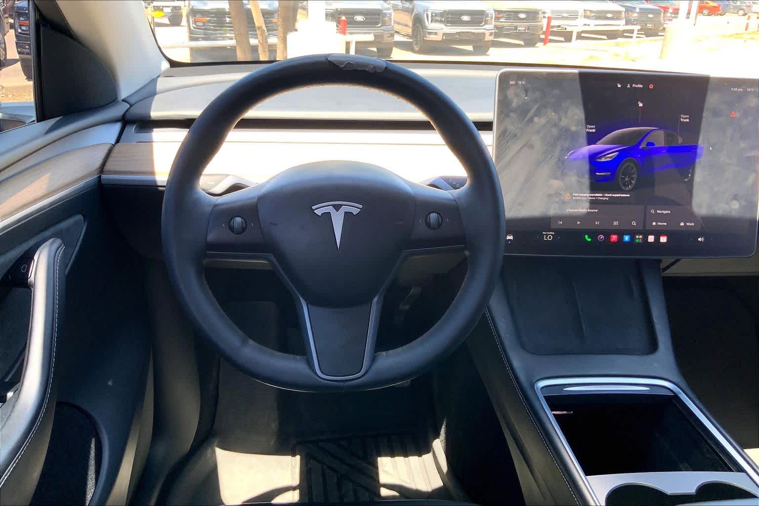 2023 Tesla Model Y Long Range Deep Blue Metallic at Mac Haik Ford
