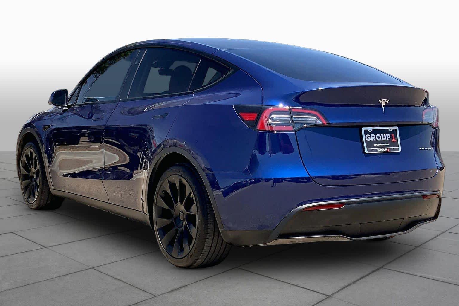 2023 Tesla Model Y Long Range Deep Blue Metallic at Mac Haik Ford