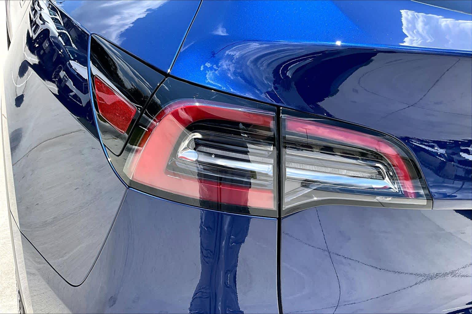 2024 Tesla Model Y Long Range Deep Blue Metallic at Group 1 Toyota Southwest