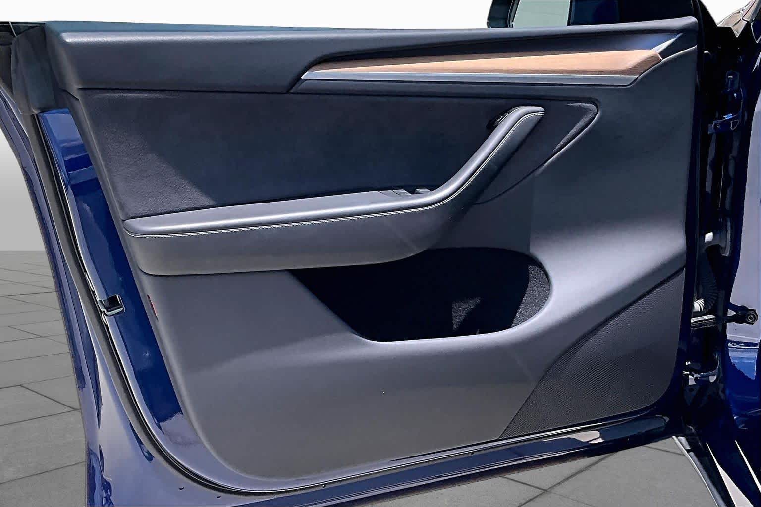 2024 Tesla Model Y Long Range Deep Blue Metallic at Group 1 Toyota Southwest