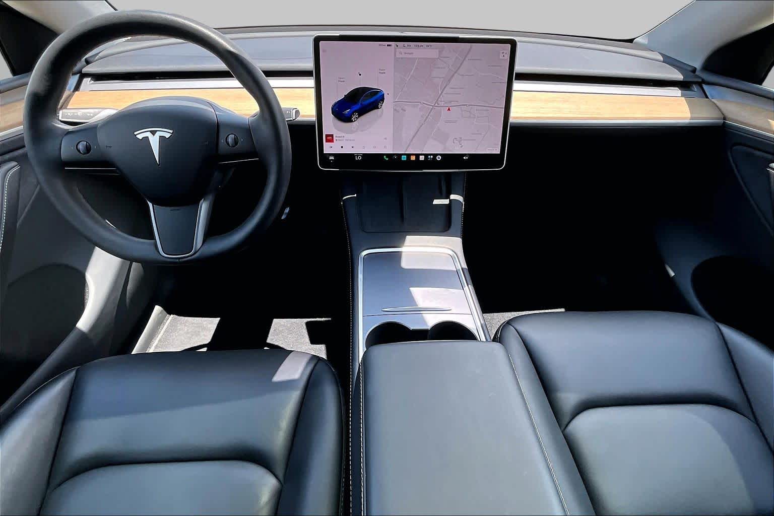 2024 Tesla Model Y Long Range Deep Blue Metallic at Group 1 Toyota Southwest