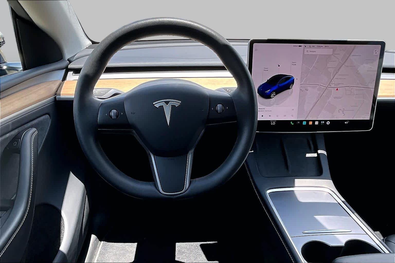 2024 Tesla Model Y Long Range Deep Blue Metallic at Group 1 Toyota Southwest