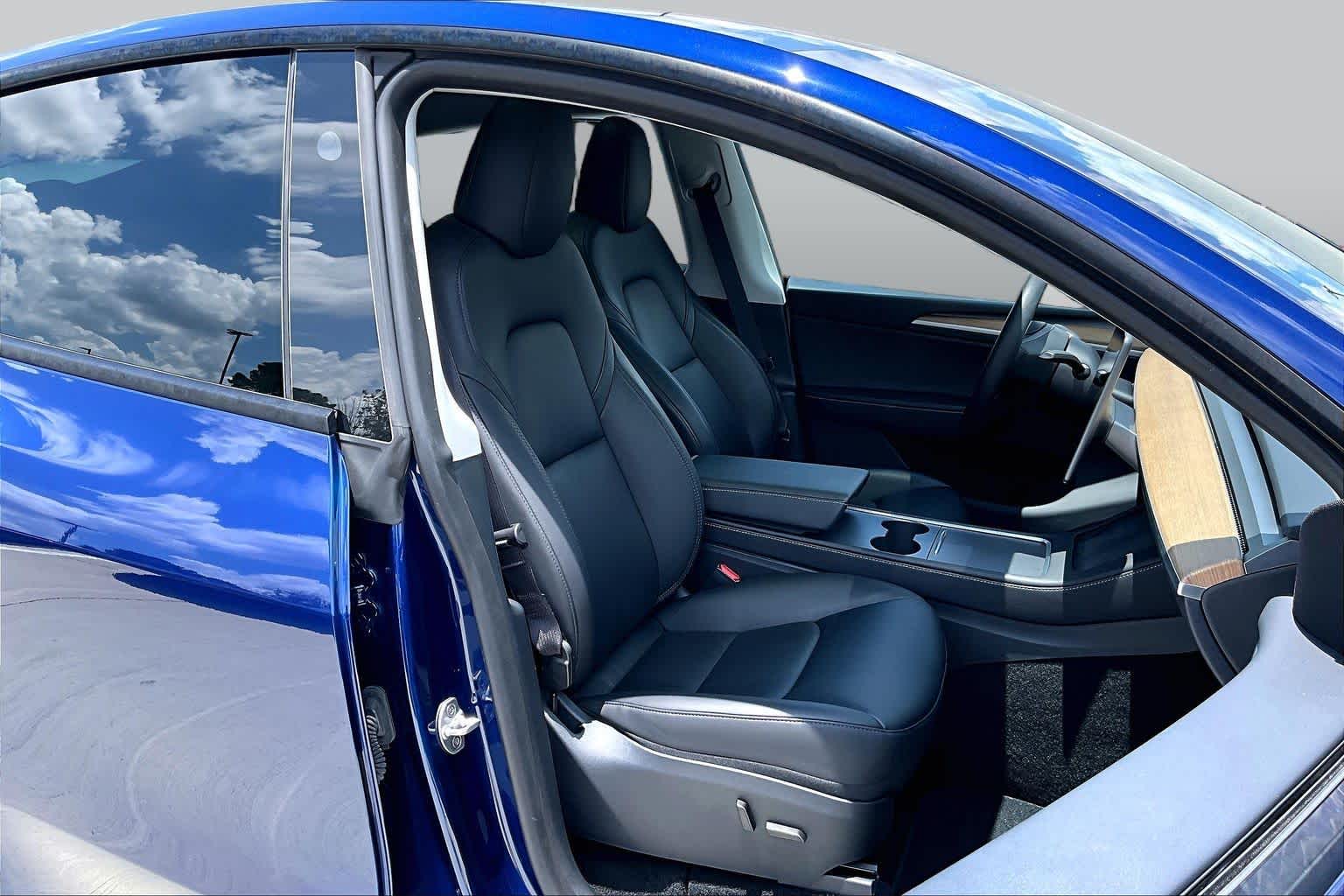 2024 Tesla Model Y Long Range Deep Blue Metallic at Group 1 Toyota Southwest