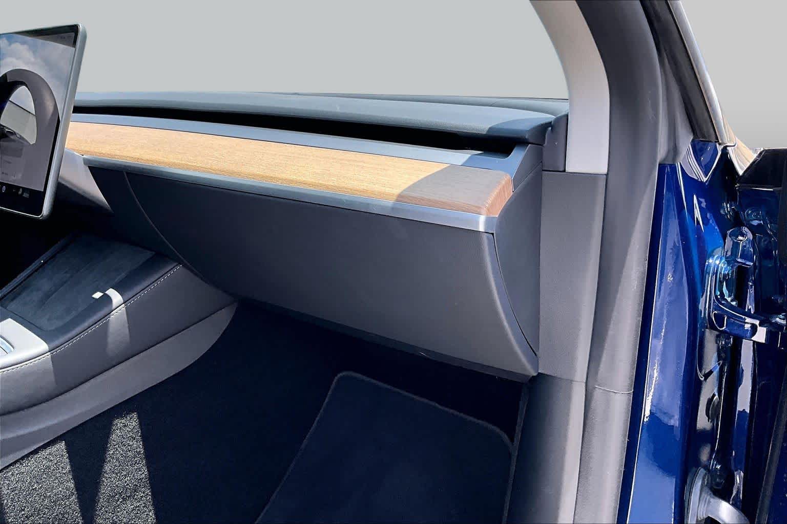 2024 Tesla Model Y Long Range Deep Blue Metallic at Group 1 Toyota Southwest