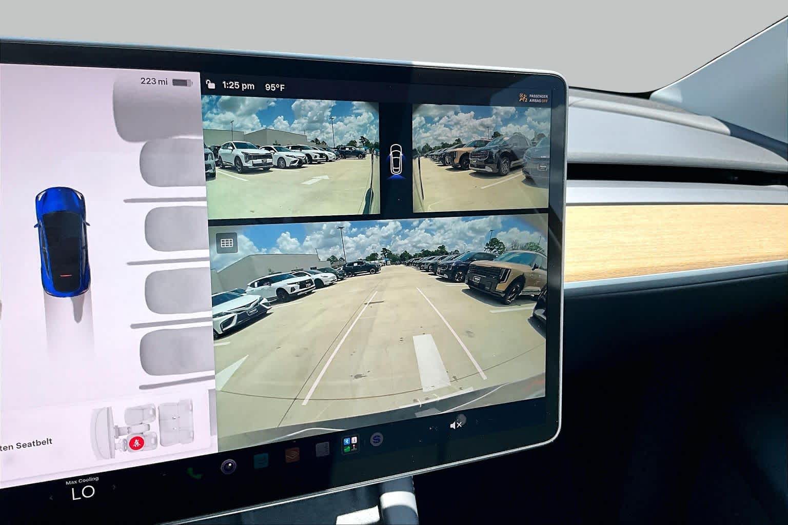 2024 Tesla Model Y Long Range Deep Blue Metallic at Group 1 Toyota Southwest