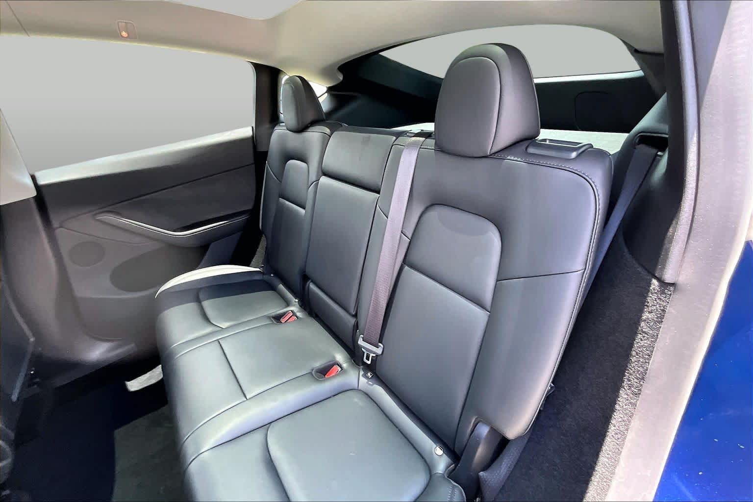 2024 Tesla Model Y Long Range Deep Blue Metallic at Group 1 Toyota Southwest