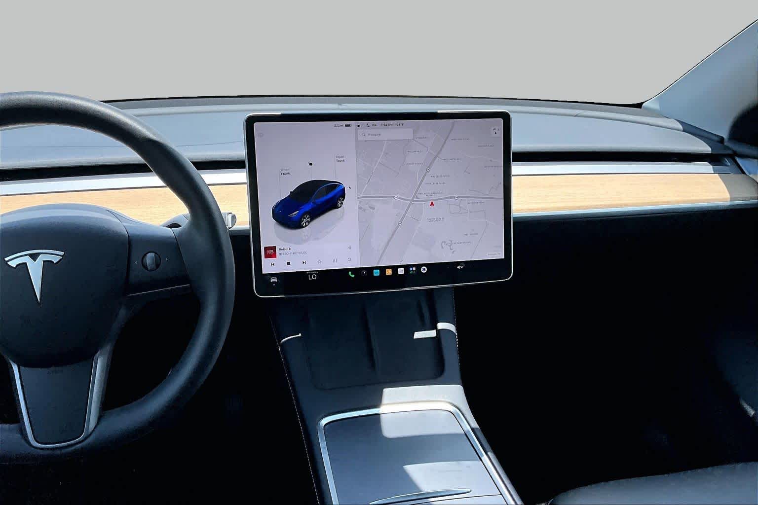 2024 Tesla Model Y Long Range Deep Blue Metallic at Group 1 Toyota Southwest