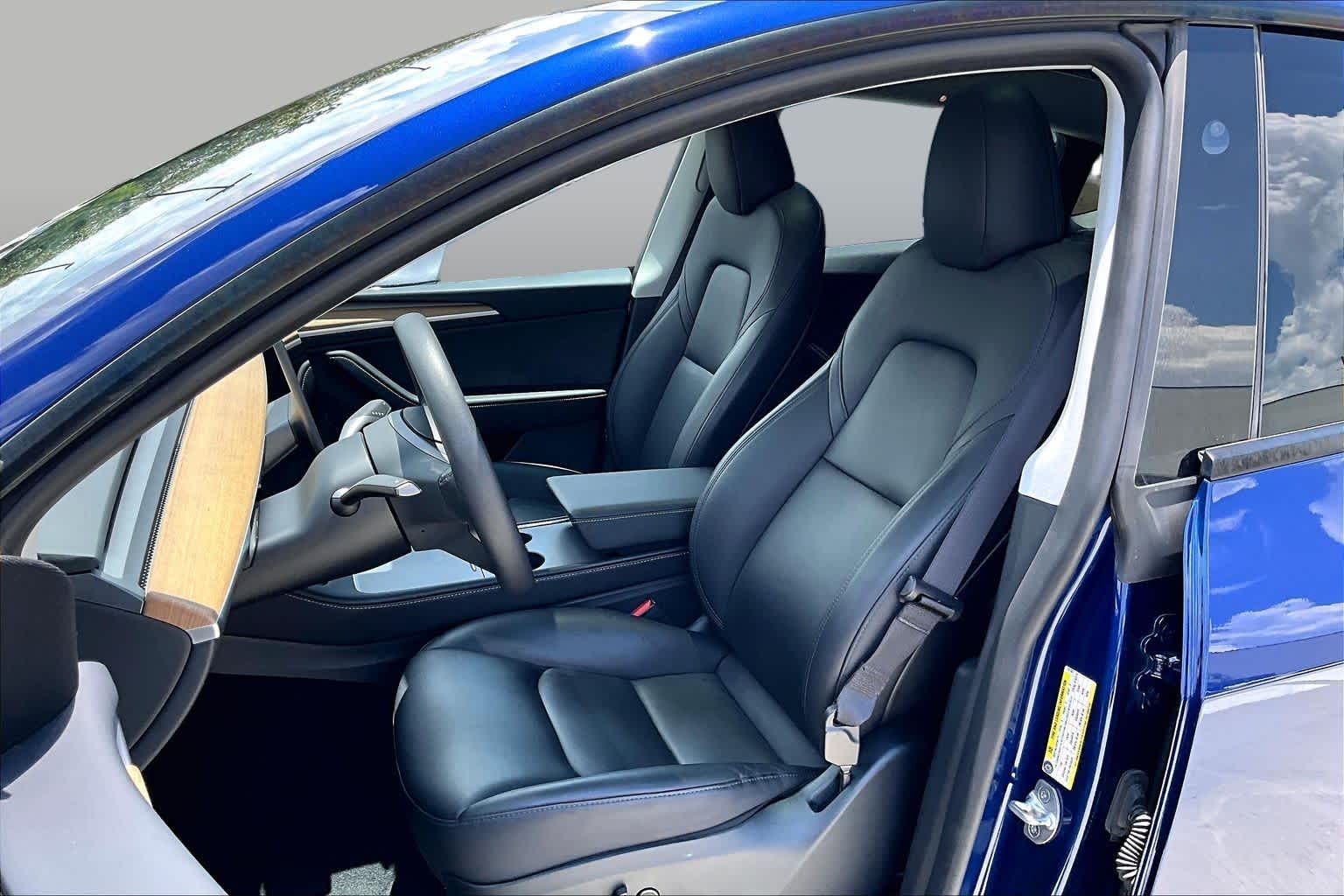 2024 Tesla Model Y Long Range Deep Blue Metallic at Group 1 Toyota Southwest